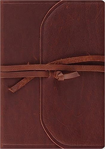 ESV Journaling Bible, Interleaved Edition (Brown, Flap with Strap) | Amazon (US)