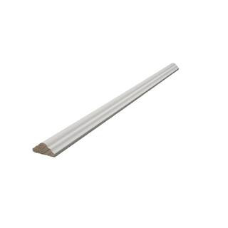 3/8 in. x 3/4 in. x 84 in. Primed Pine Finger-Jointed Panel Cap Moulding | The Home Depot