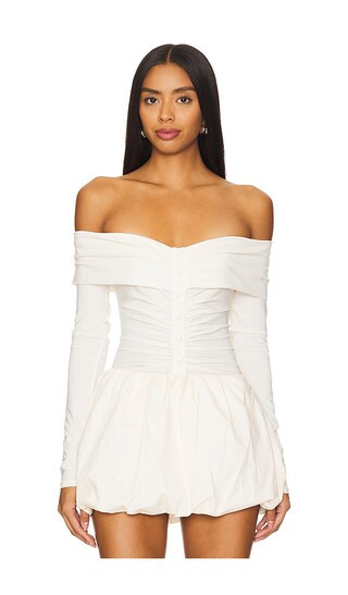 Lunar Bodysuit in Vanilla | Revolve Clothing (Global)