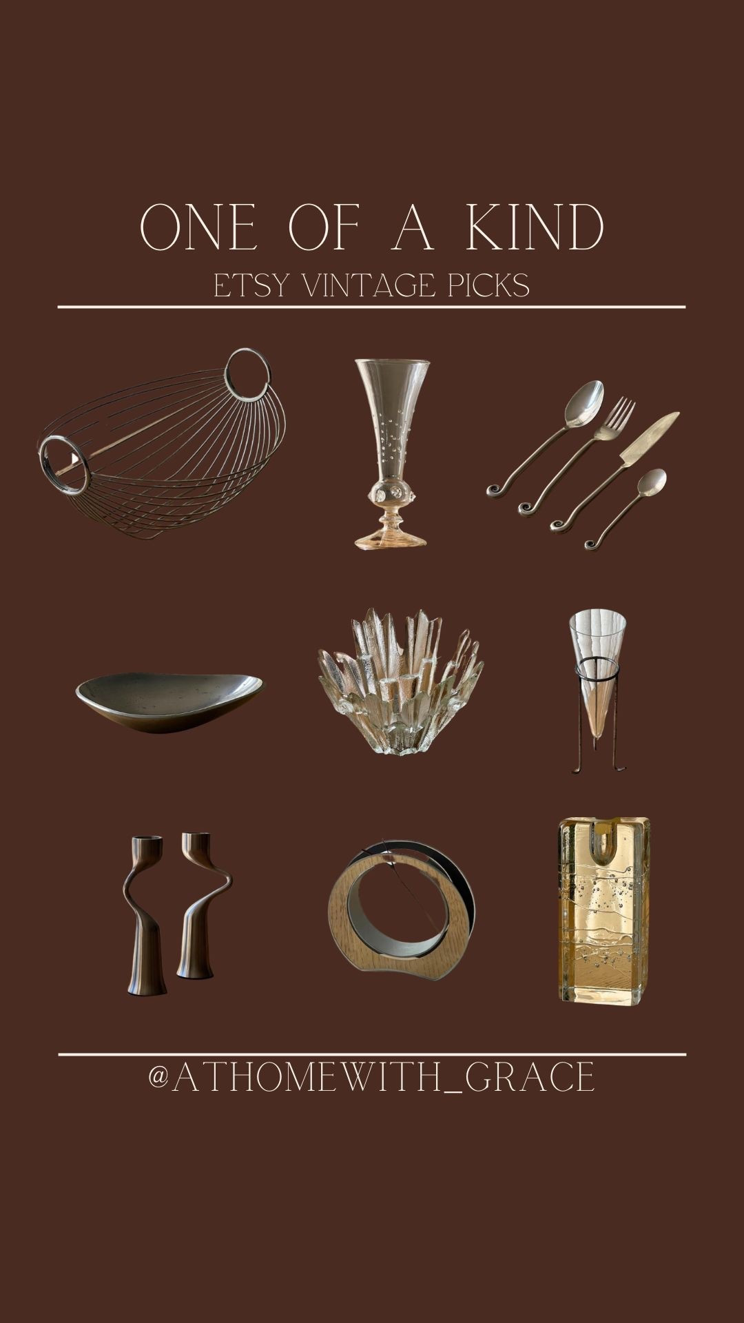 Etsy finds : one of a kind vintage finds. Brutalist. Mcm. Vintage decor. Small shop. Etsy finds  

#LTKHome #LTKStyleTip