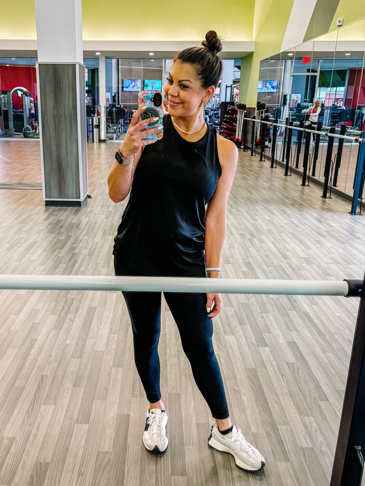 Gym OOTD!! 🖤🖤
Outfit linked!!
Sneakers are back in stock!!
Fit TTS 😘

#LTKActive #LTKStyleTip #LTKShoeCrush