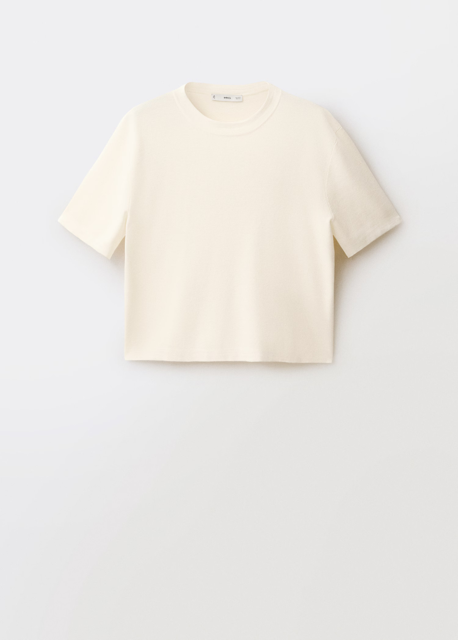 Short-sleeved wool-blend sweater - Women | MANGO USA | Mango (US/MX/AU)
