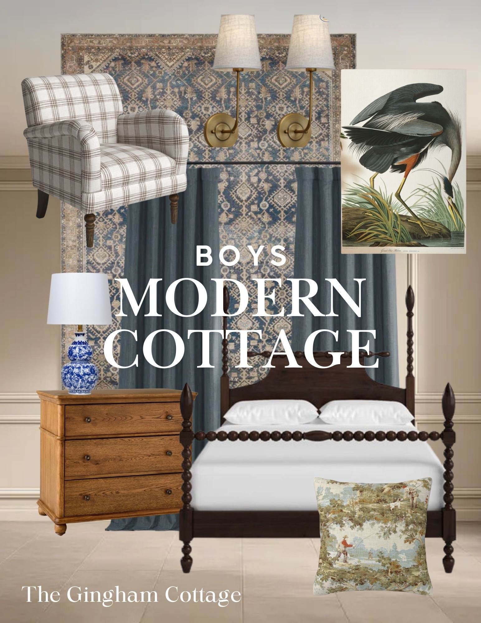 A room to transition through the ages! Timeless and Classic. 
💙
boy room, cottage style, traditional, boy bedroom 

#LTKHome