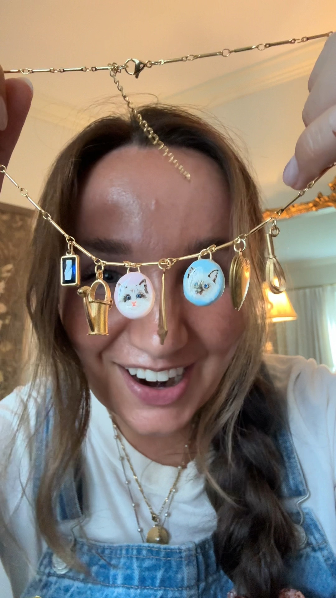 The best thing I’ve ever bought on Etsy! This custom charm necklace with hand painted ceramic charms of our kittens will forever be so special to me! I also hand selected each charm to tell a story and have sentimental value 💗 I love it!!! 

#LTKFamily #LTKStyleTip