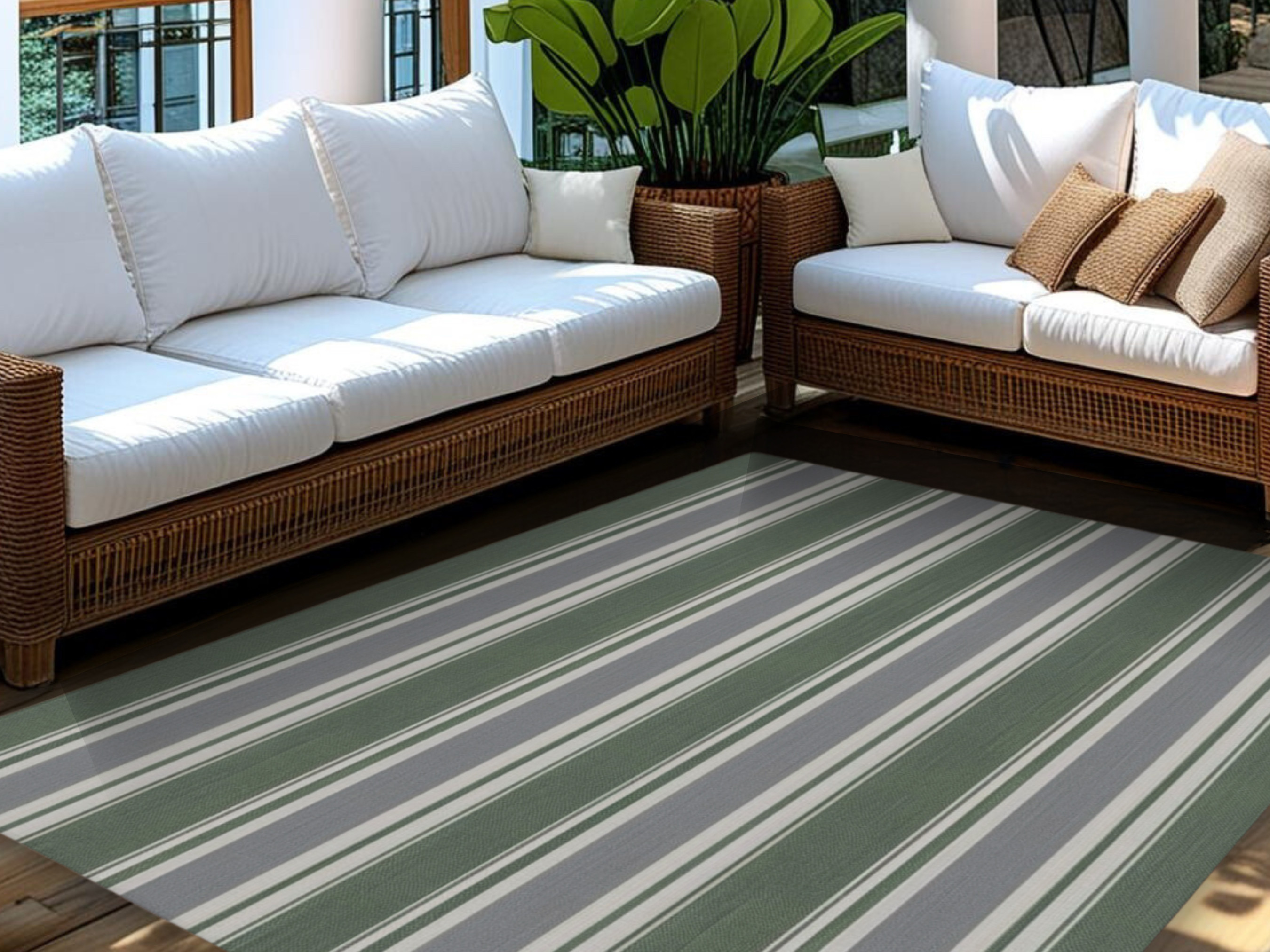 Modern Farmhouse Cottage Green Striped Area and Accent Rugs 

Add a touch of cozy and style to your indoor and outdoor spaces 

see all the different sizes  

 

#LTKspring #LTKsummer #LTKgiftguide