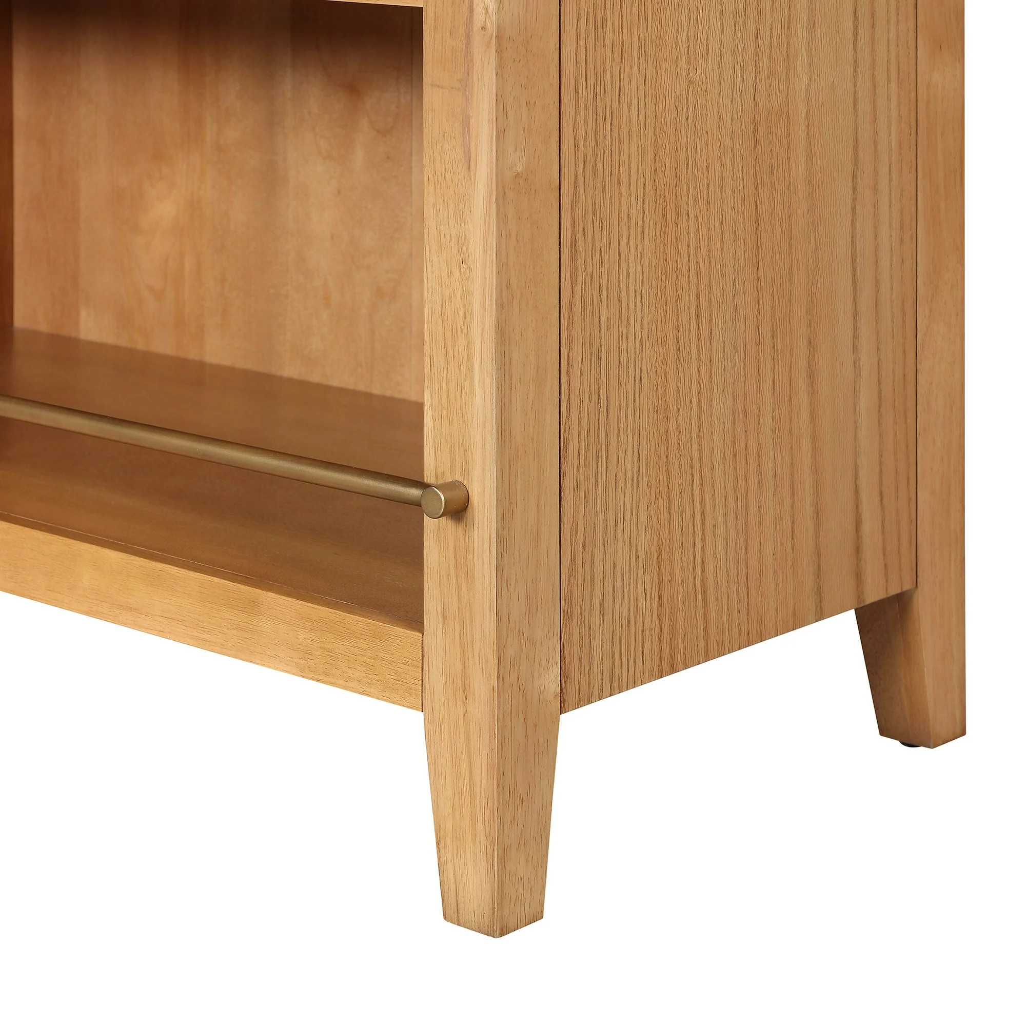 My Texas House Haven 5-Shelf Bookcase, Warm Brown Finish | Walmart (US)