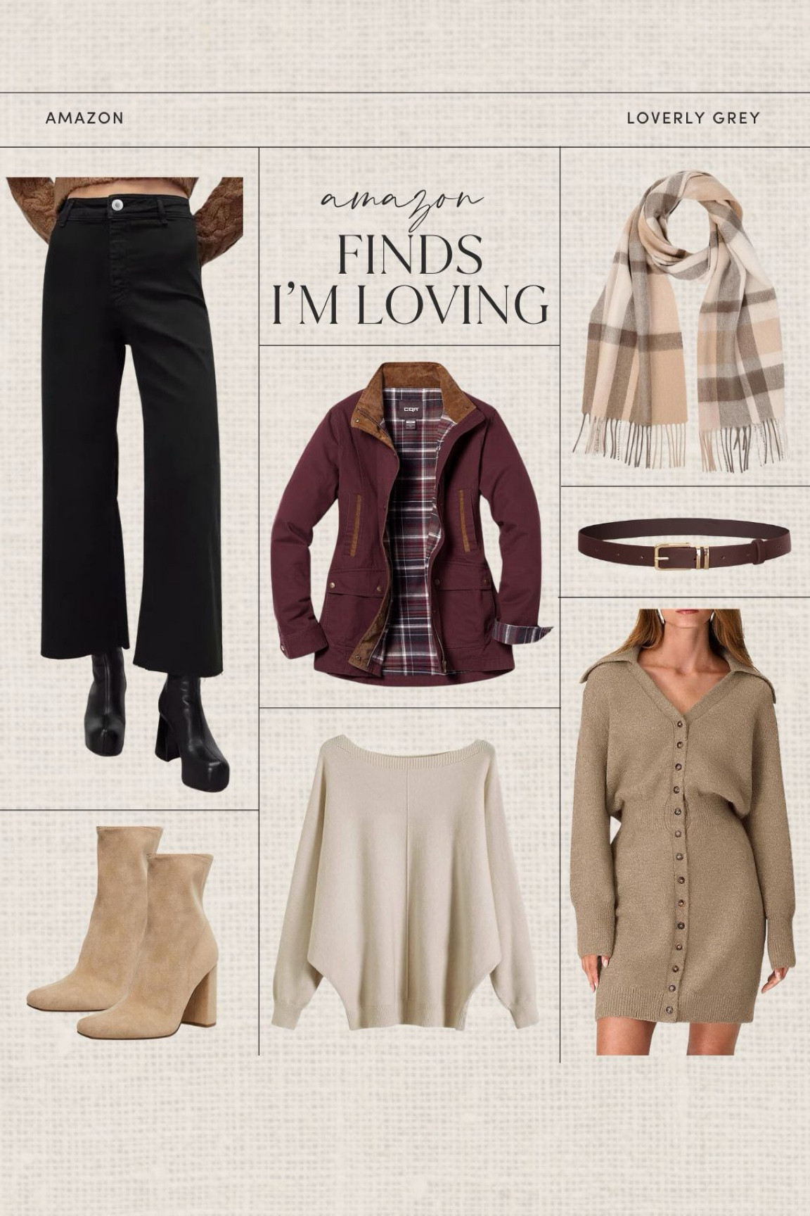 Amazon finds I'm loving! This barn jacket is perfect for fall and I'm loving these cropped kick flare jeans. Loverly Grey, Amazon fashion

#LTKBeauty #LTKSeasonal #LTKStyleTip