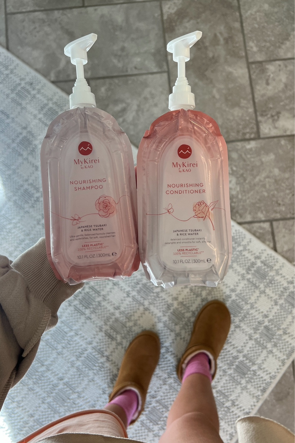 Love this shampoo and conditioner combo! No phthalates, parabens, mineral oil, & artificial dye-free. Safe for colored hair & ultra-gentle plant-based formula. 😌✨ @mykirei #lovemykirei 

#LTKbeauty #LTKunder50 #LTKstyletip