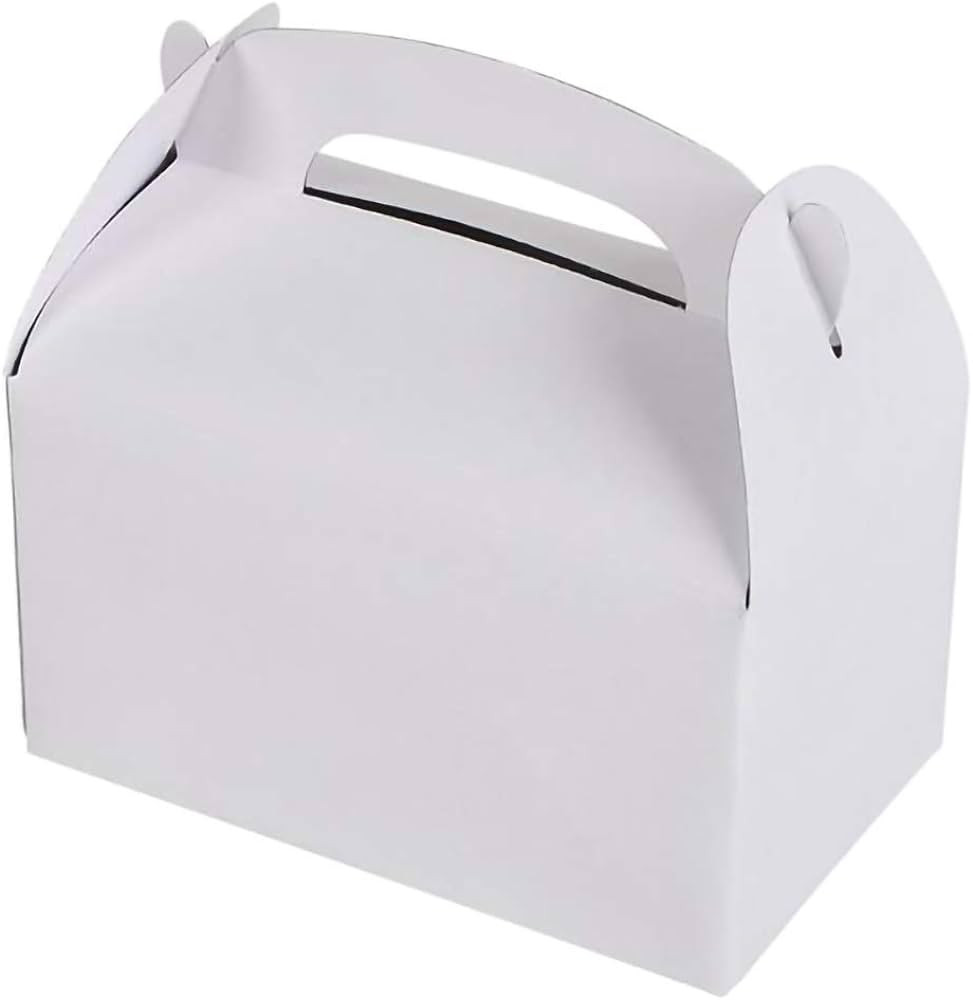 The Dreidel Company Gable Treat Boxes, Goodies Favor Box for Kids Birthday Party Favors, Weddings... | Amazon (US)