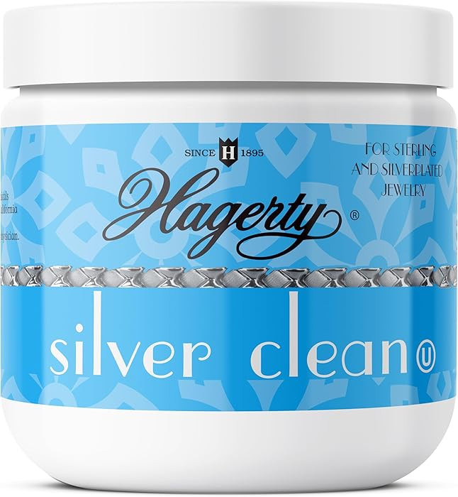 Hagerty Silver Cleaner and Tarnish Remover for Silver Jewelry, Dipping Basket Included-Kosher Cer... | Amazon (US)