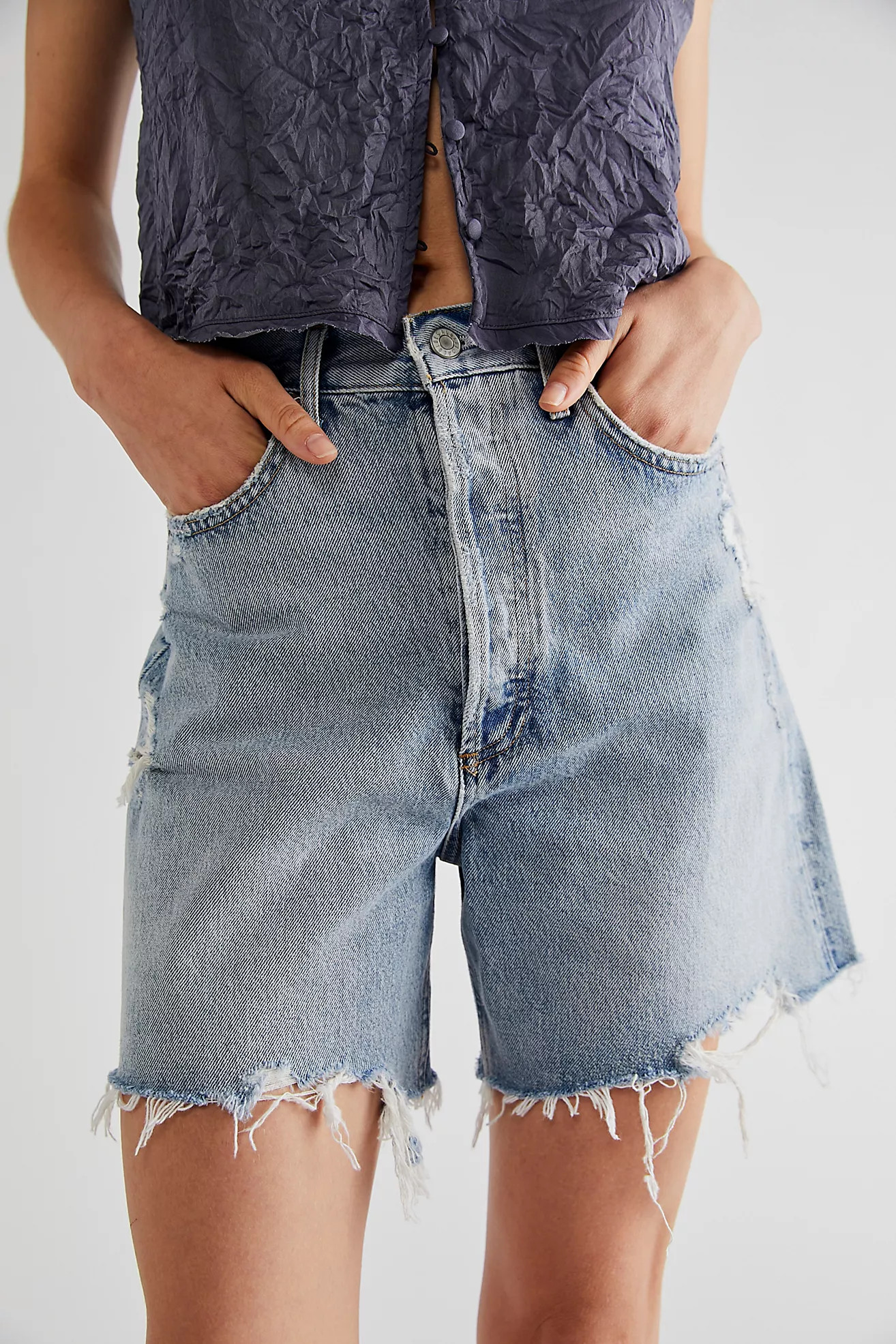 AGOLDE Stella Shorts | Free People (Global - UK&FR Excluded)