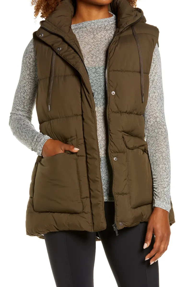 Recycled Polyester Puffer Vest | Nordstrom