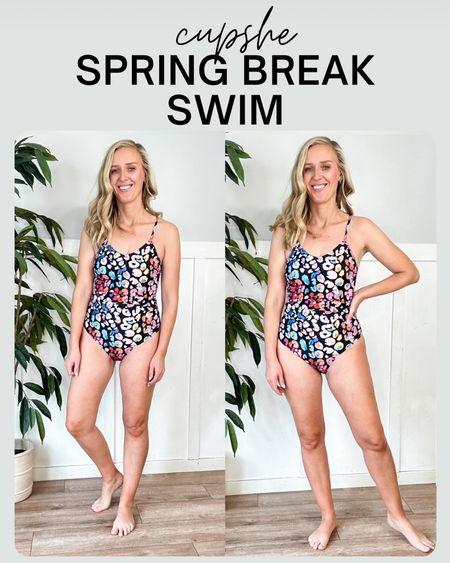 New spring one piece bathing suits! I’m wearing a size medium in each suit. I’m 5’9 and size 6/8 in pants. 

Codes: Domi15 can enjoy 15% off site wide on orders $65+ 
Lover20 can enjoy 20% off site wide on orders $109+
 

#ad #cupshe #swimsuit #onepieceswim. Modest swimwear. Modest fashion. Mom suit. Spring break. Affordable fashion. 


#LTKSpringSale #LTKtravel #LTKswim
