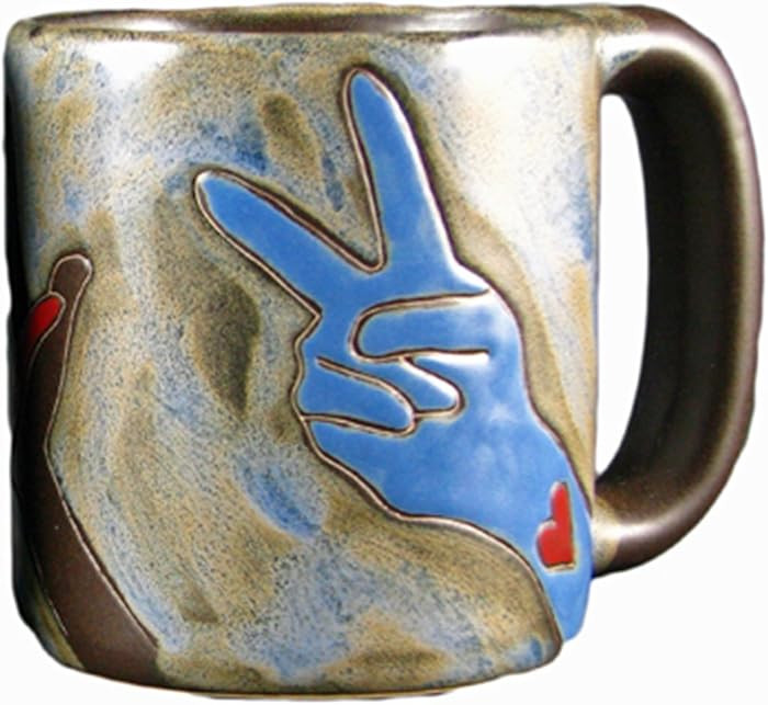 Mug - Peace Sign - 16 oz | Amazon (US)