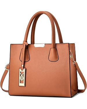Crossbody Purses and Handbags for Women PU Leather Tote Shoulder Bags Top Handle Satchel | Amazon (US)