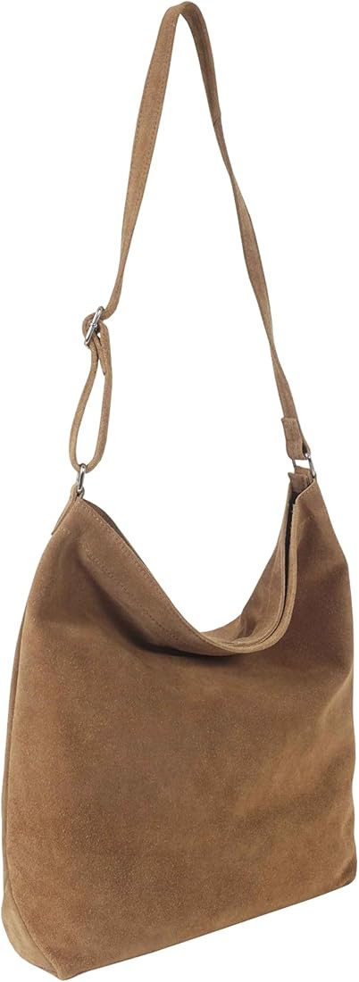 ASSOTS Stylish Genuine Leather Tote Bag for Women - Spacious, Zippered, and Perfect for Work, Tra... | Amazon (US)