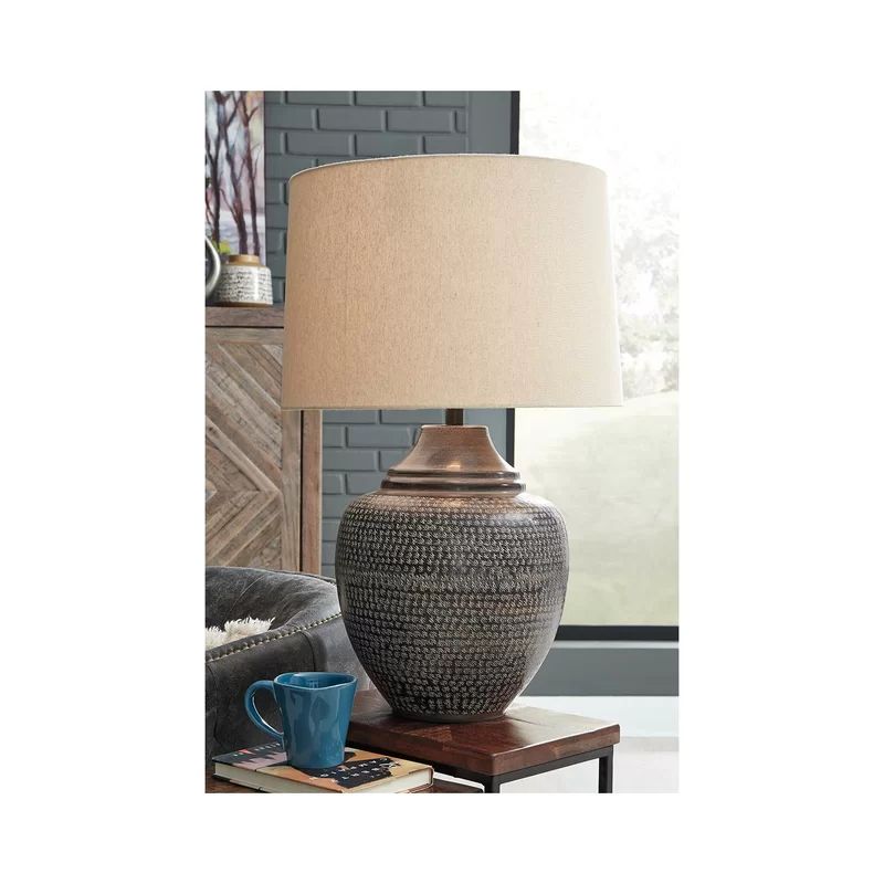 Nicoline 29.5" Brown Table Lamp | Wayfair Professional