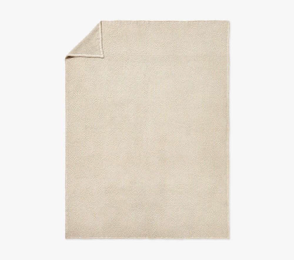 Waffle Weave Bed Blanket | Pottery Barn Kids