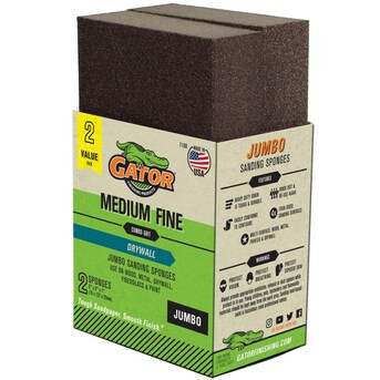 Gator Multi-grade Pack Grit Sanding Sponge 2.93-in x 1-in (2-Pack) | Lowe's