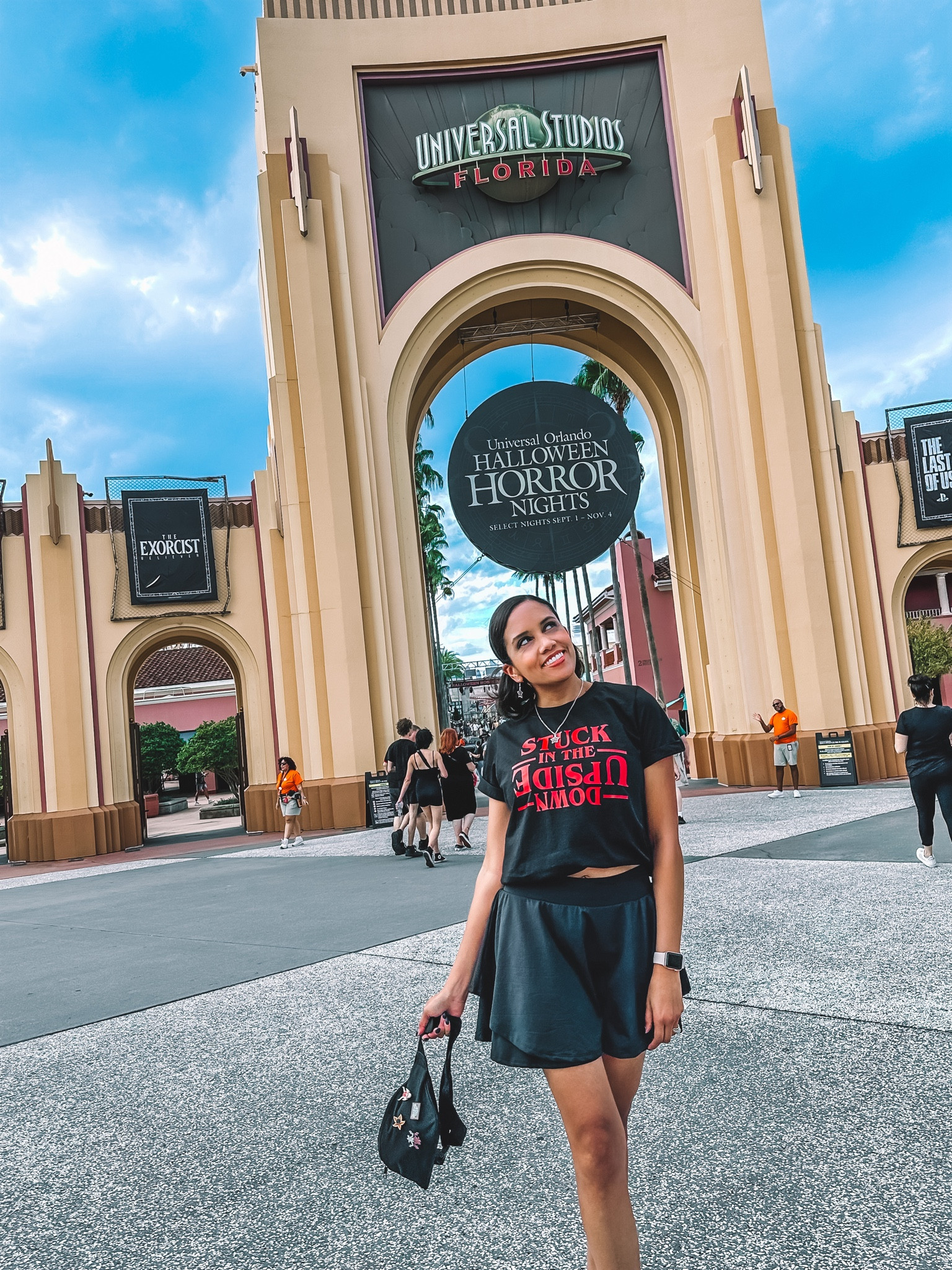 Halloween Horror Nights outfit idea Stranger Things, Halloween, Universal Studios, Orlando, theme park 