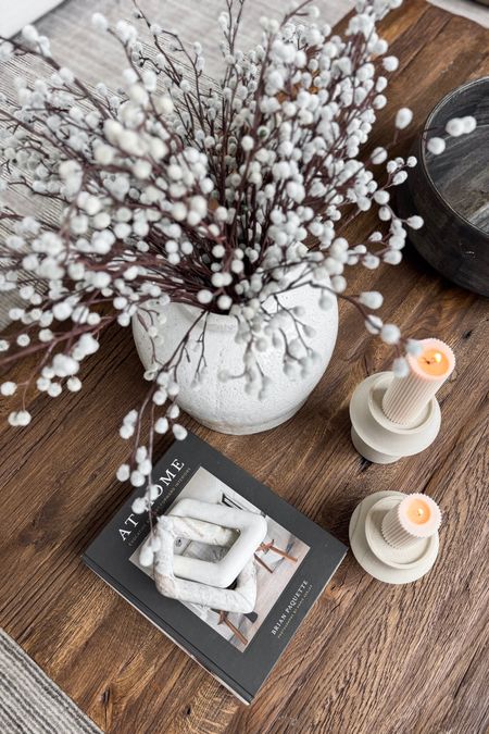 The perfect coffee table styling inspo - ideal for the winter season!

Home  Home decor  Home decor ideas  Home Inspo  Vase  Faux florals  Candle  Lighting  Coffee table book

#LTKhome #LTKSeasonal #LTKstyletip