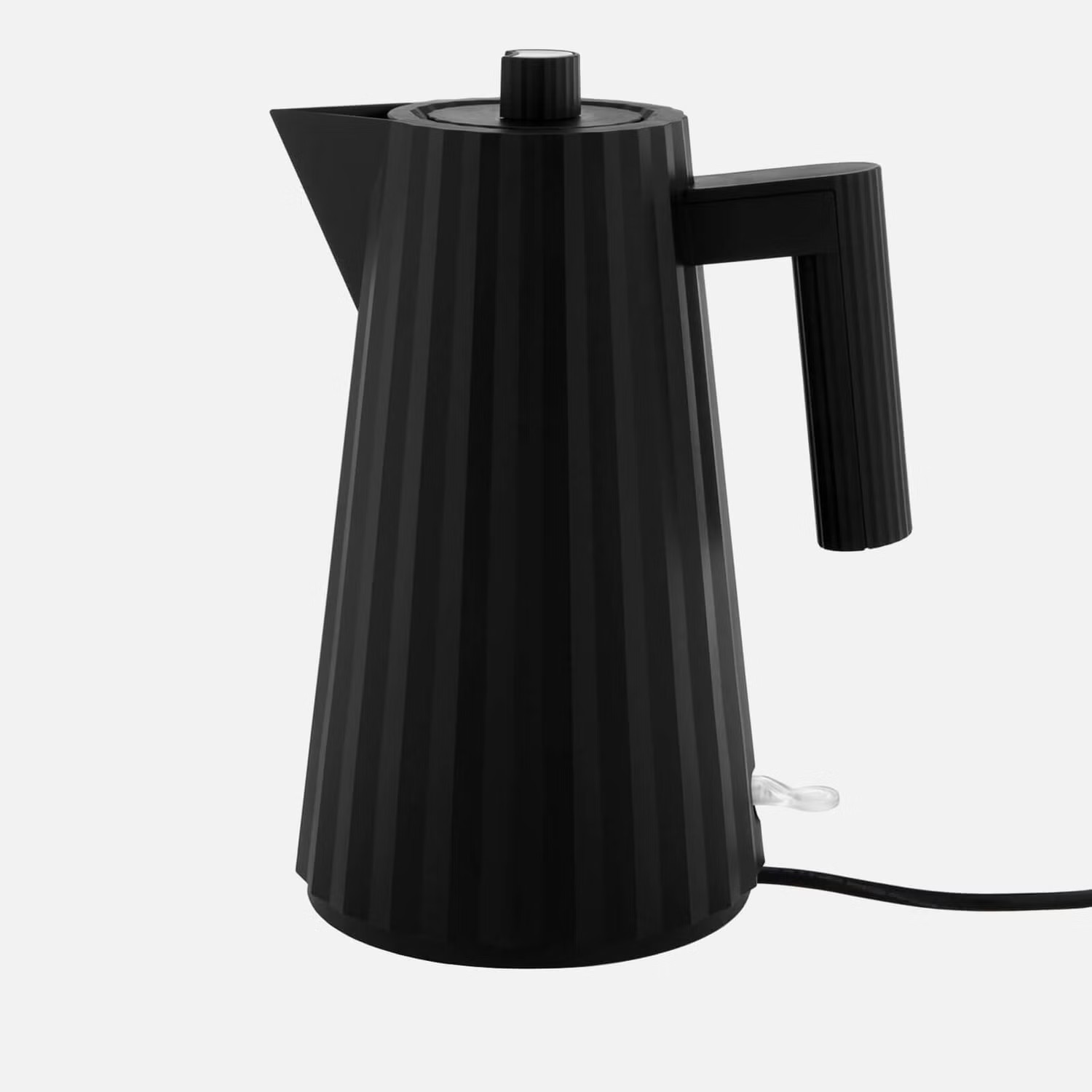 Alessi Electric Kettle - Plisse Black - 1.7L | The Hut (UK)