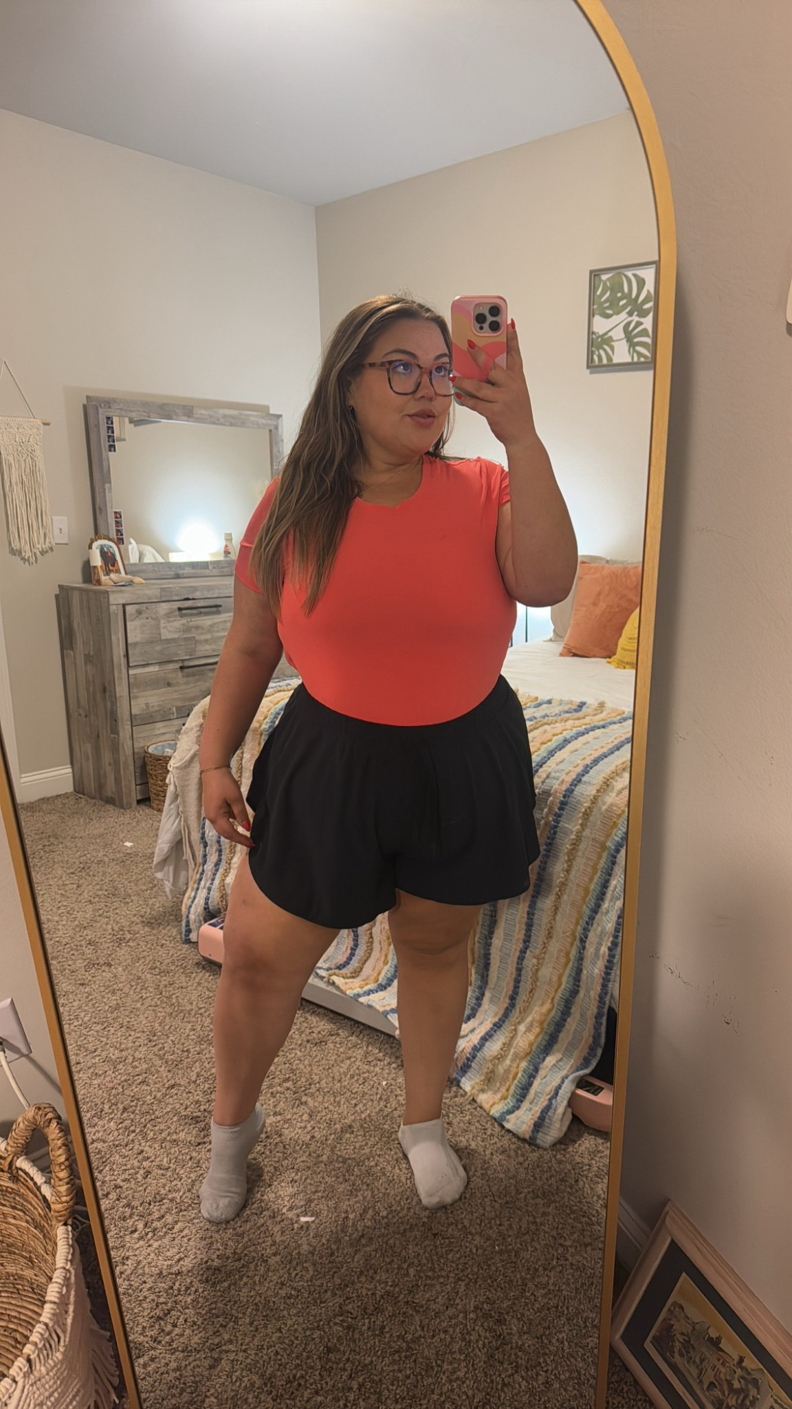 cute top & shorts for gym! 

#LTKActive #LTKPlusSize #LTKStyleTip