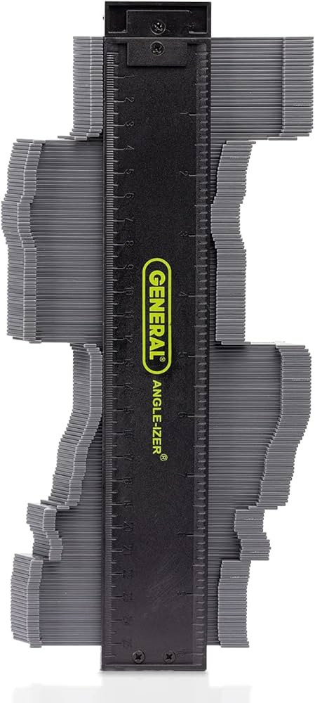 General Tools Contour Gauge 833 - 10" Angle Finder Tool for Home Improvement - Gadgets for Men | Amazon (US)