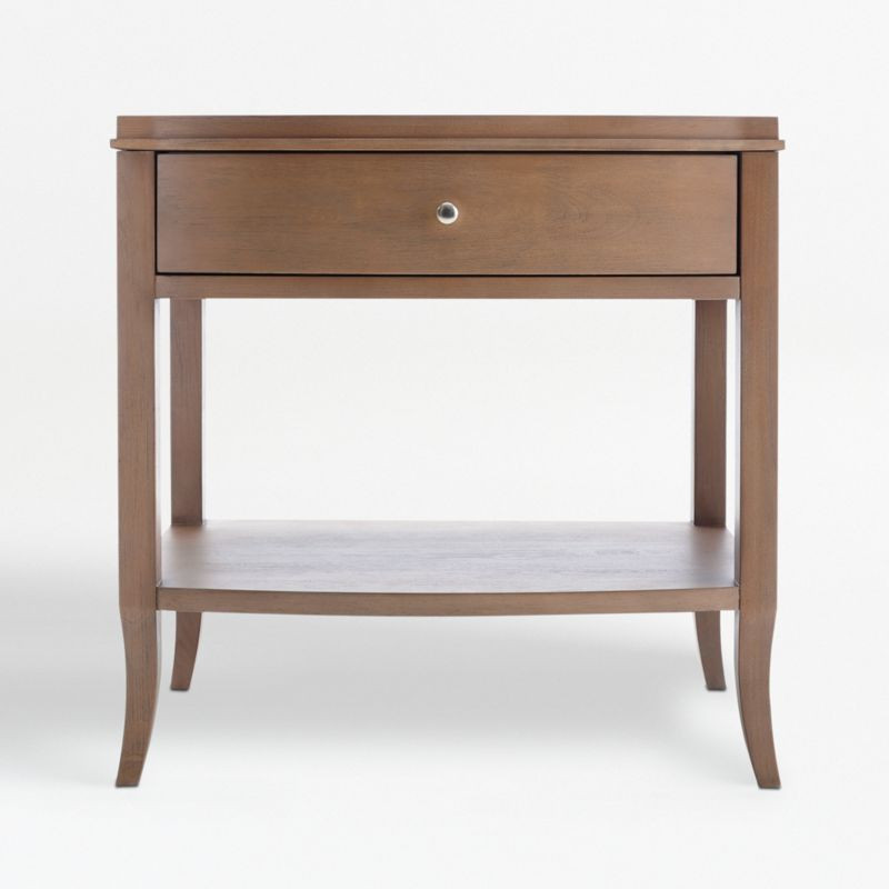 Colette Driftwood Nightstand + Reviews | Crate & Barrel | Crate & Barrel