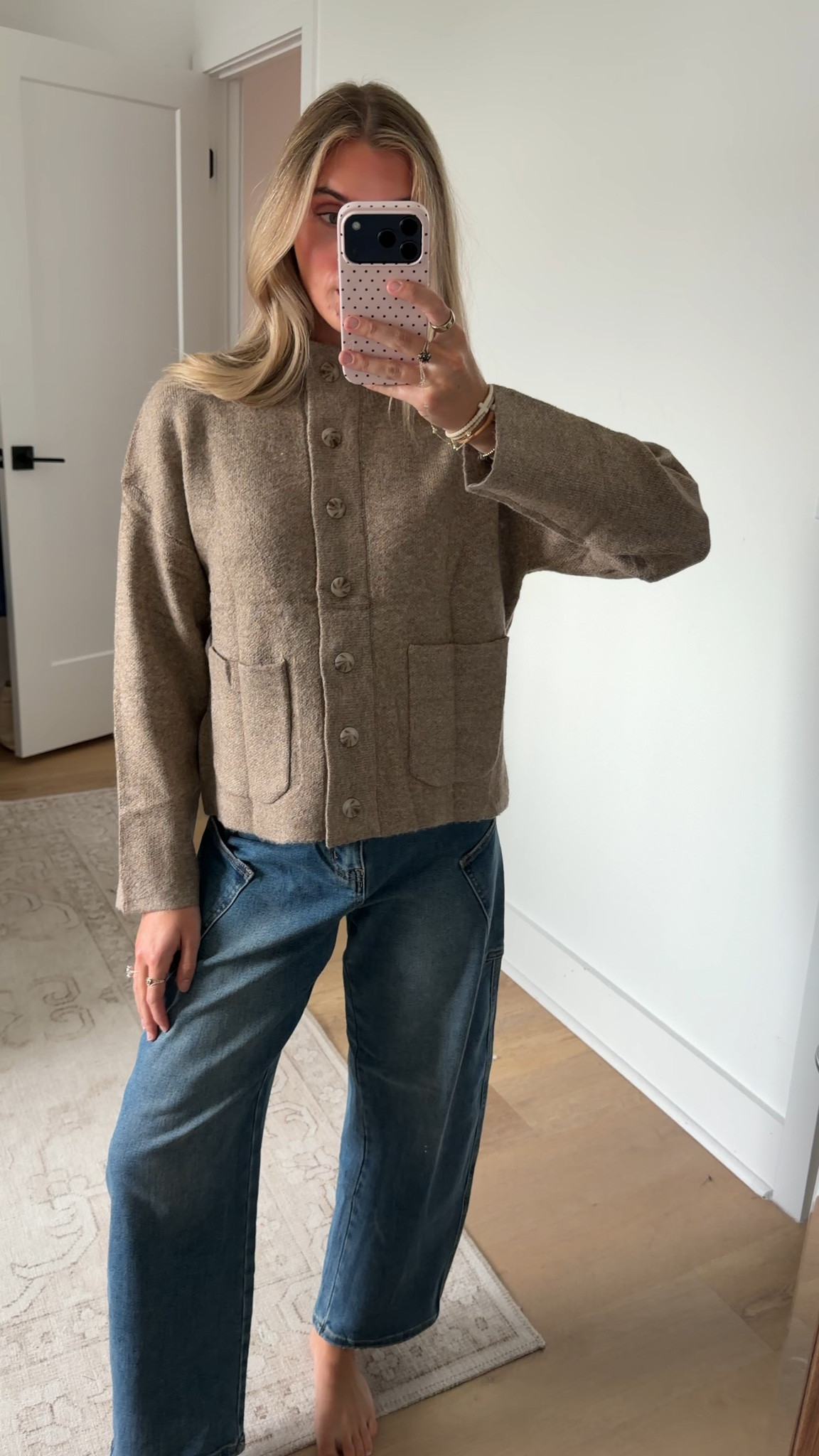 Amazon size small Cicy Bell Womens Chunky Knit Cardigan Sweater Button Down Open Front Jacket
Mock Neck, Winter, Casual, Outerwear with Pockets, Trendy, Warm, Chic, Cozy, Solid

#LTKootd #LTKSeasonal #LTKSaleAlert