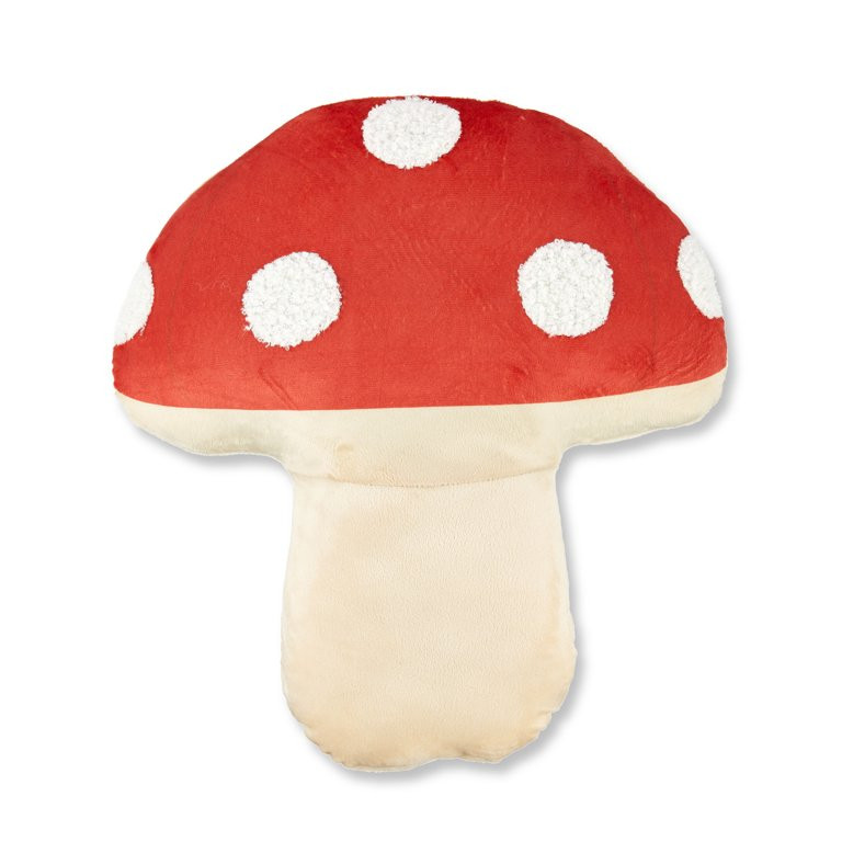 Harvest 15 in Orange Mushroom Decorative Pillow, Way to Celebrate! | Walmart (US)
