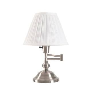 Bardelle 15.25 in. Classic Swing Arm Desk Lamp | The Home Depot