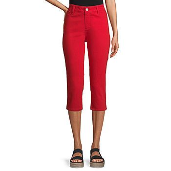 St. John's Bay Mid Rise Capris-Secretly Slender | JCPenney