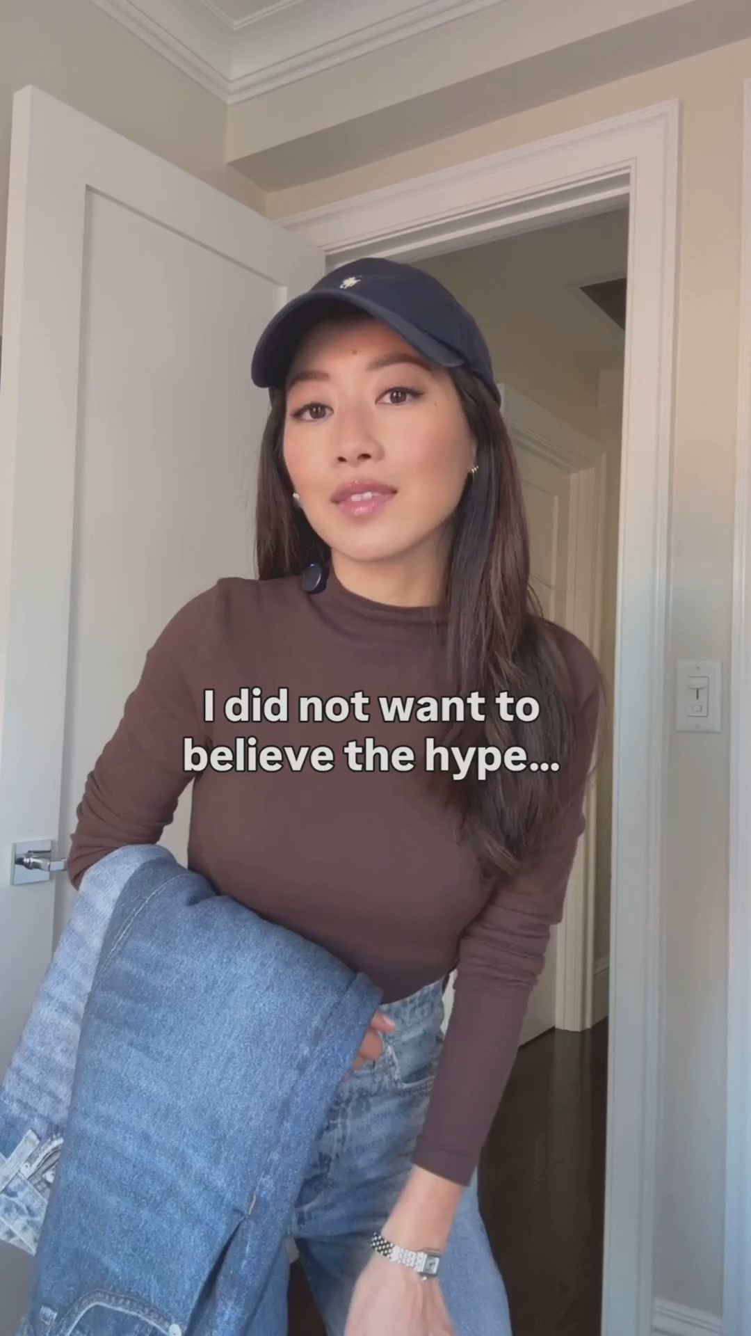 My “Miramar Sofie Ankle" jeans are actually soft comfy sweats-like stretchy pants that look like jeans.

• Rag and Bone “Miramar Sofie Ankle" jeans sz 23. Minetta wash (older). Go down 1 size at the waist for Miramar numerical sizing. 

I also have the straighter cut ones with the full elastic waist in XXS, can get hemmed for free at nordstrom.

• Sofie Ankle is my favorite style and worn in the first part of this video. “ankle” is actually long with a 30” inseam that I shrunk shorter to 27.5”.  

• Andi is the cropped style and comes with a 26.5" inseam.

To shorten: All Miramar styles shrink in length if machine dried. I machine dried on medium for about 20 min at a time and checked til it was the perfect length. Only the length shrunk and nowhere else for me. 

• old Aritzia mockneck, linked similar

• Alice Walk faux fur jacket xs (use code JEAN15 for 15% off through end of Feb) gorgeous quality and petite friendly

• Madewell Dimes boots 5.5, a little narrow so I took my bigger half size

• Madewell cozy pullover sweater xxs

• New Balance 9060s, big kids 3.5 = womens 5.5

• Quince burgundy sweater xs

• Madewell belt xxs

Designer denim, petite friendly jeans, comfortable denim

#LTKmomlife #LTKPetite #LTKootd