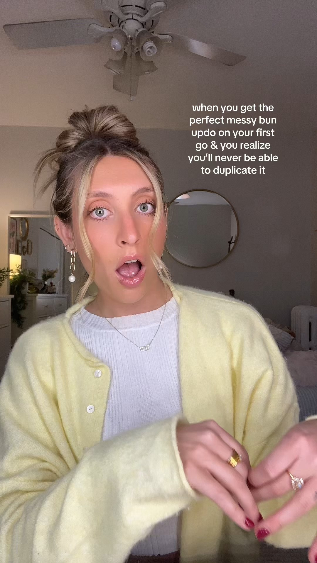 Butter yellow will always be one of my favorite colors to wear! This cardigan specifically is just so perfect for honestly any season! Sweating a size medium 

#LTKFindsUnder100 #LTKSeasonal #LTKootd