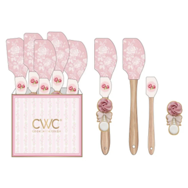 CWC 3PC SPATULA&COOKIE CUTTER SET PNK | Walmart (US)