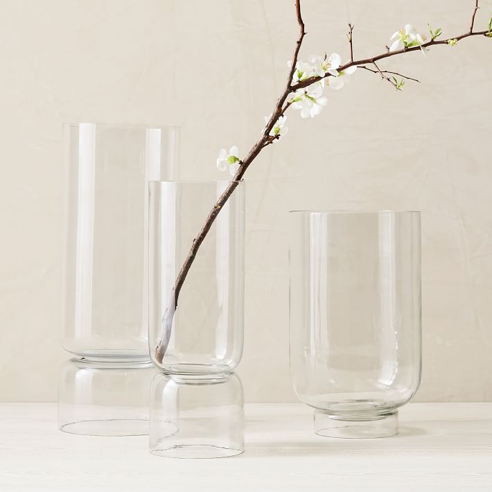 Foundations Glass and Metal Vases | West Elm (US)