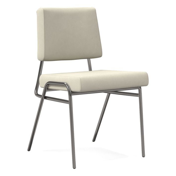 Wire Frame Leather Dining Chair | West Elm (US)
