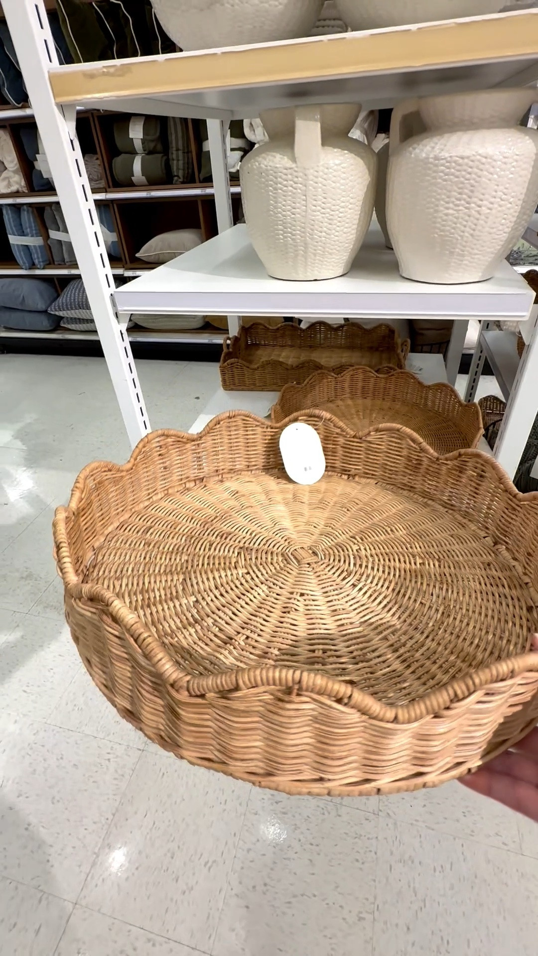 This woven tray is begging for seasonal goodies like pumpkins and fall leaves, all the way through to glass ornaments and holly greenery. 🎃🍂 

She’s also a multitasker when entertaining for drinks and snacks; in the kitchen as an anchoring centerpiece on your island; or on your coffee table as a gathering spot for picture frames, a candle, and the remote. 

#tray #woventray #decorativetray #traydecor #hostingessentials #roundtray #fallentertaining #target #falldecor #cottagedecor

#LTKHome #LTKSeasonal