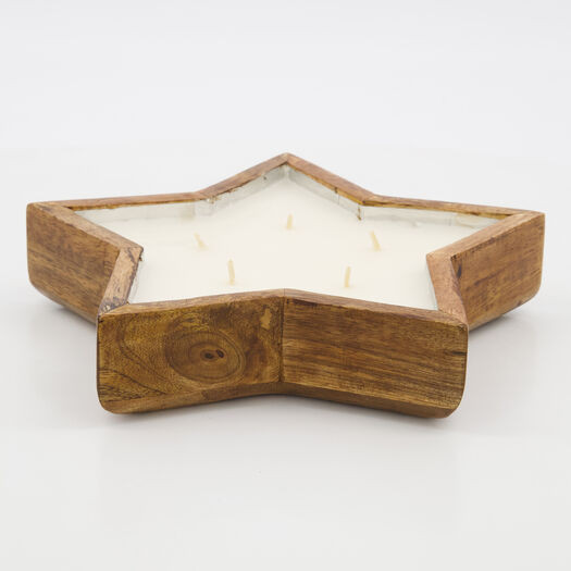 Winter Wood Vanilla Scented Candle 270g | TK Maxx