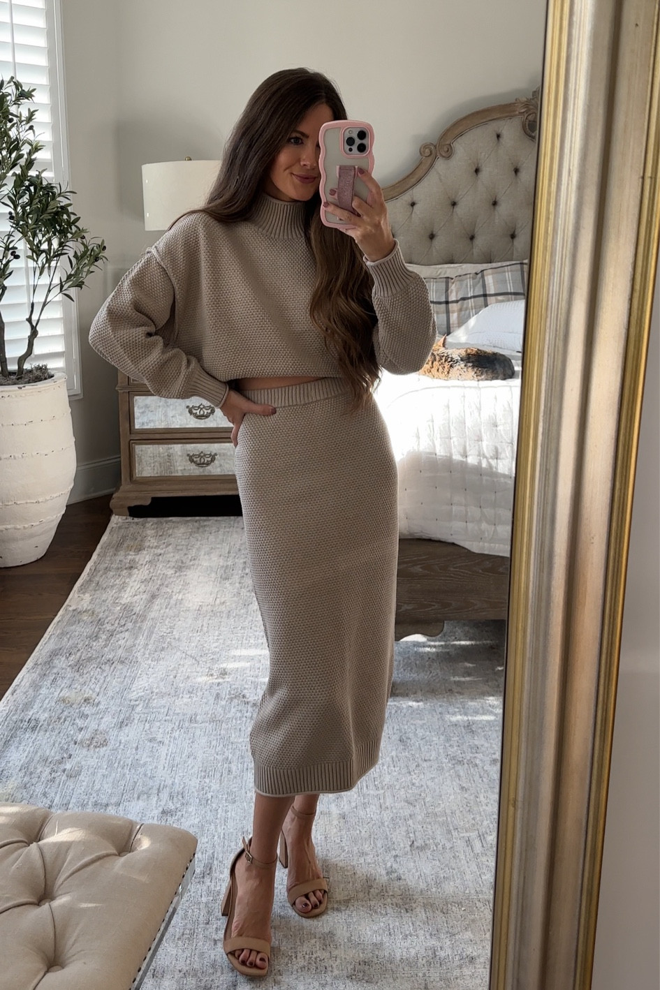 Free People skirt sweater set! 

#LTKfindsunder100 #LTKHoliday #LTKSeasonal