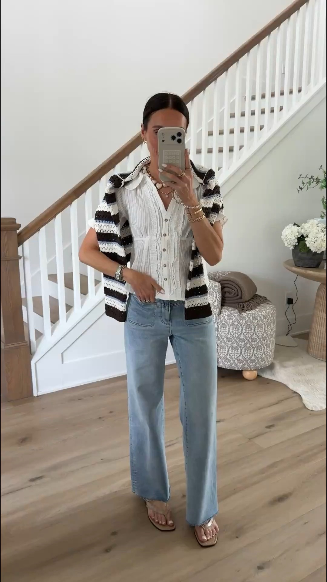 Jeans and top on sale
With code ANNAB20.

#LTKootd #LTKSaleAlert #LTKOver40