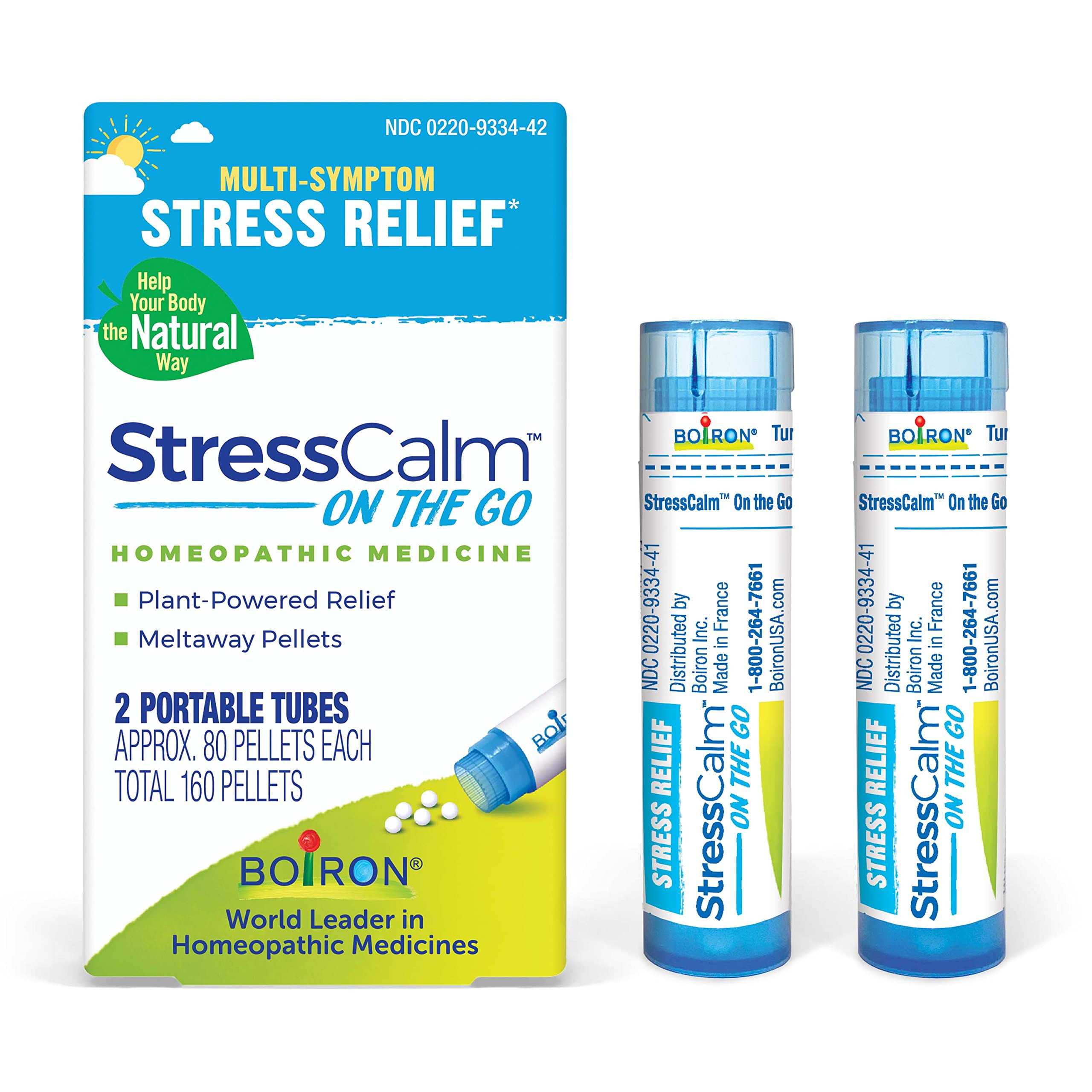 Boiron StressCalm On The Go for Relief of Stress, Anxiousness, Nervousness, Irritability, and Fat... | Amazon (US)