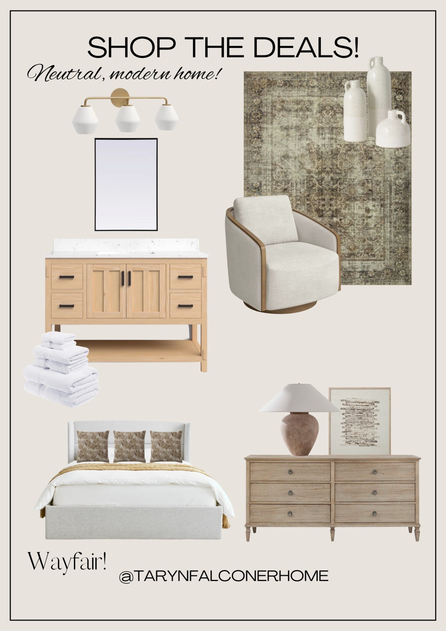 SHOP THE DEALS! These beautiful items are currently on sale🙌🏼

#onsale #deals #homefinds #sale #rug #vanity #bed #accentchair #dresser #lamp #mirror #throwpillows

#LTKHome #LTKSaleAlert
