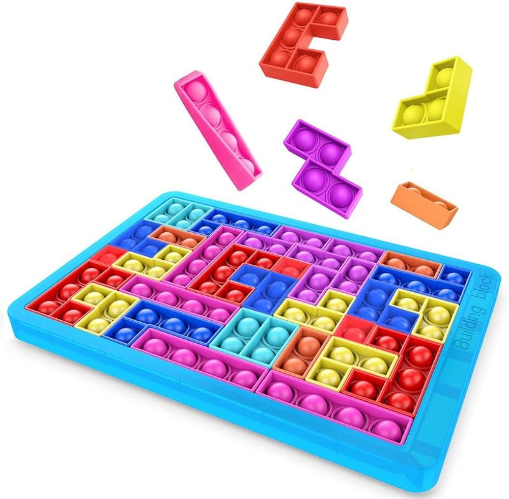 Pop Fidget Toys - Mini Push Bubble Fidget Sensory Toy for Autistic Children and Adults - Party Fa... | Amazon (US)