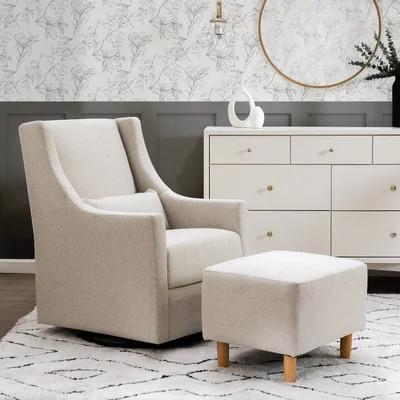 Toco Swivel Glider with Ottoman Set | Wayfair Professional