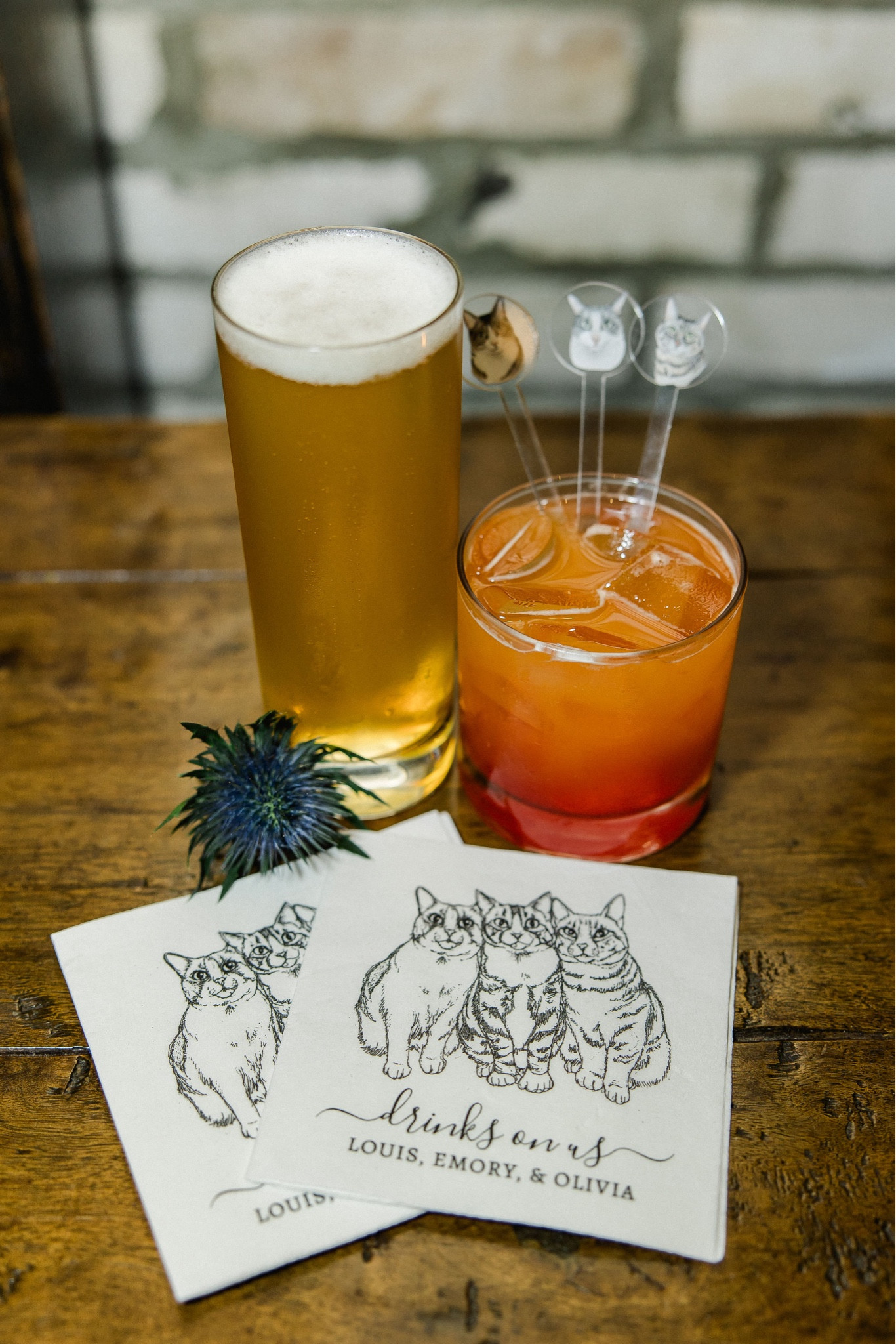 As any animal lover will tell you, our pets are hugely important parts of our lives. So why not find cute ways to include them in your special day!? When Brett and I got engaged, we both knew we wanted to include our pets in our wedding in some way. While our cats won’t be there physically, I began to look for ways to feature our furbabies in the details of our wedding day. There is no shortage of options for pet lovers who want to feature their furbabies in their wedding. Options range from custom pet portrait wedding invitations to adorable cocktail accessories. Here, I’ll be sharing some of the cutest ways to include your pet in your wedding:

#LTKFamily #LTKWedding #LTKParties