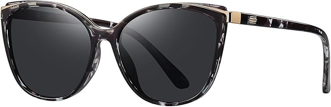 Trendy Cat Eye Sunglasses for Women Fashion Cateye UV400 Protection Glasses CL22017 | Amazon (US)