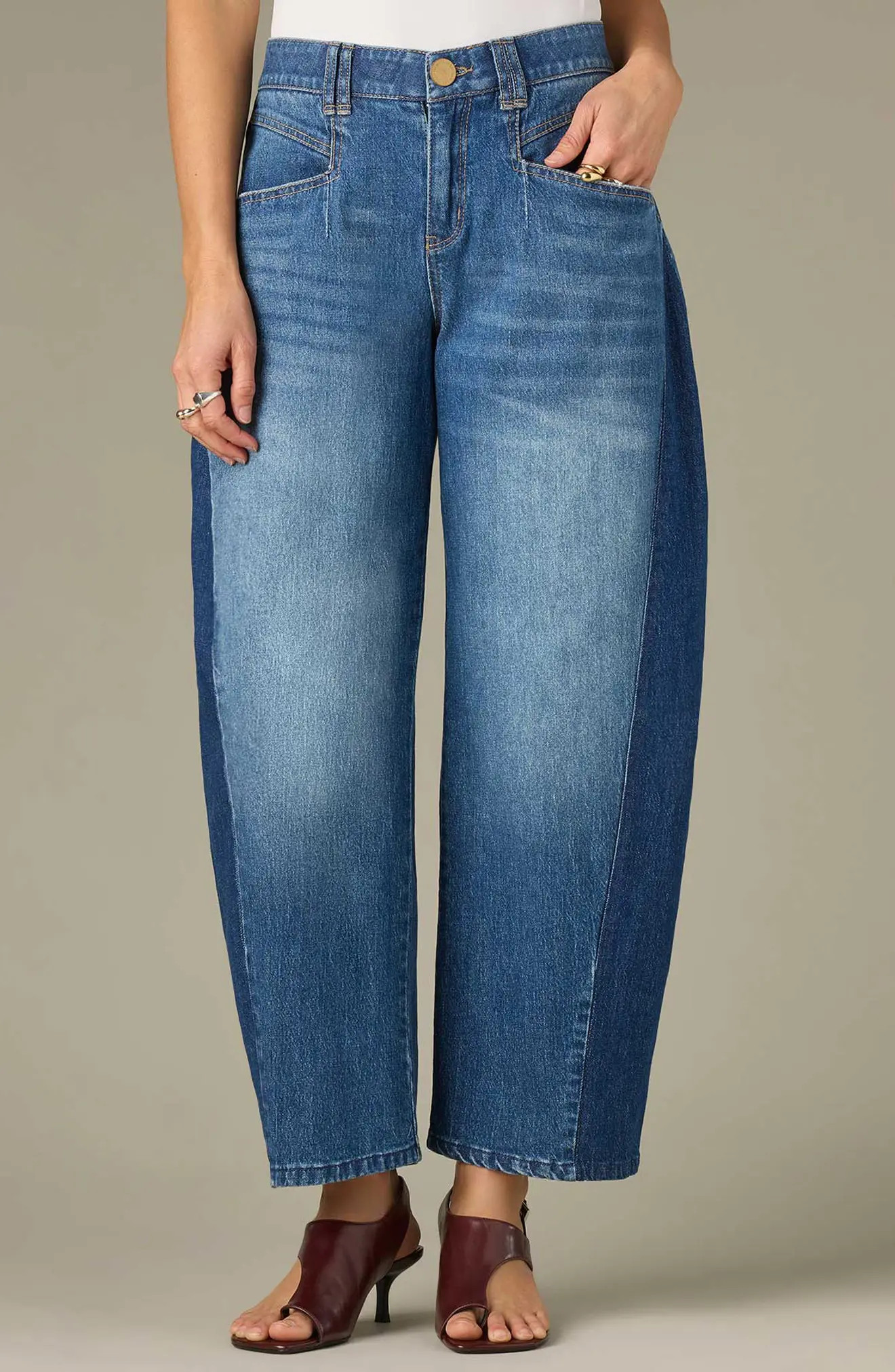 High Waist Barrel Jeans (Women) | Nordstrom | Nordstrom