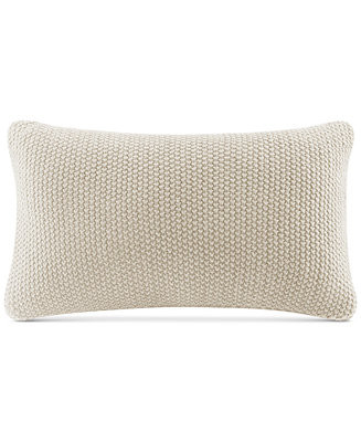 INK+IVY Bree Chunky-Knit Decorative Pillow Cover, 12 | Macy's